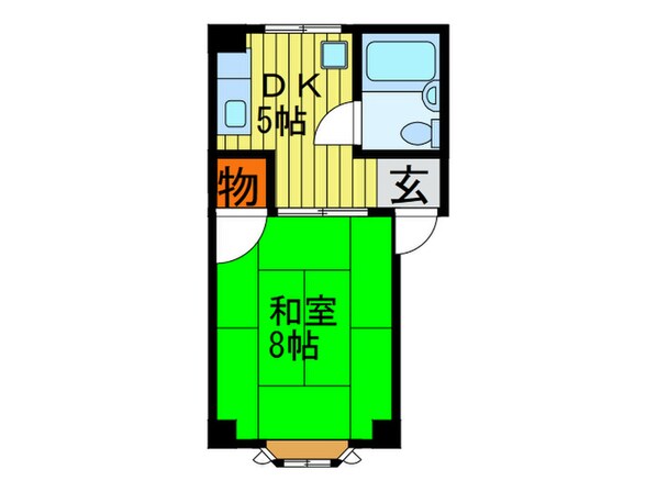 メゾン中村の物件間取画像